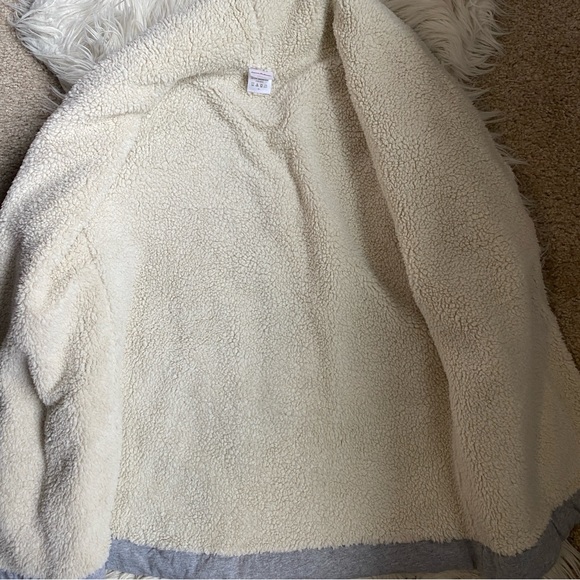 NWOT Hanna Andersson girl’s shawl fleece lined jacket coat 140 10 - Picture 2 of 4